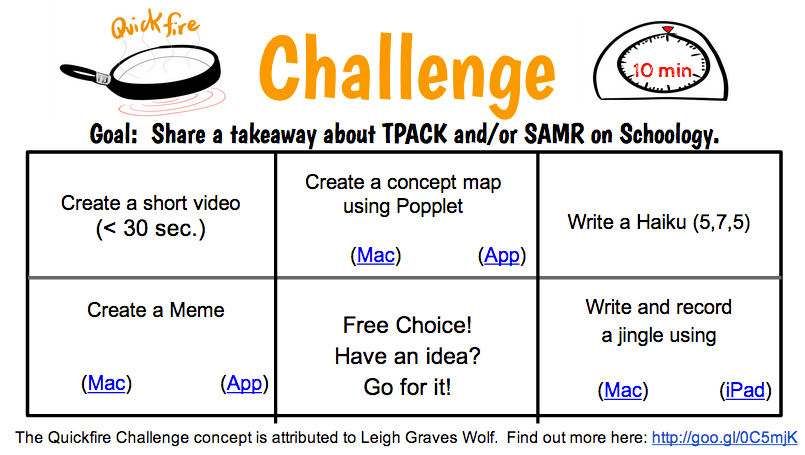 Quickfire Challenge